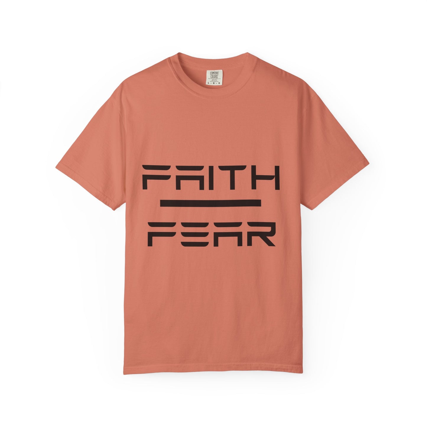 Faith Over Fear T-Shirt, Unisex Graphic Tee, Motivational Shirt, Casual Wear, Gift for Him/Her, Inspirational Apparel, Everyday Comfort