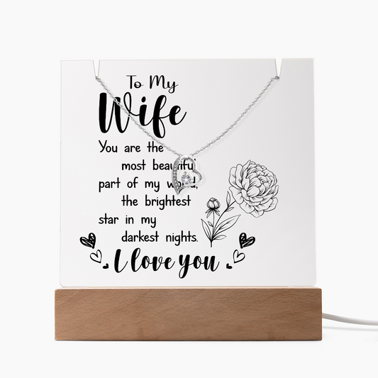 Beautiful Keep Sake and Necklace from For Your wife